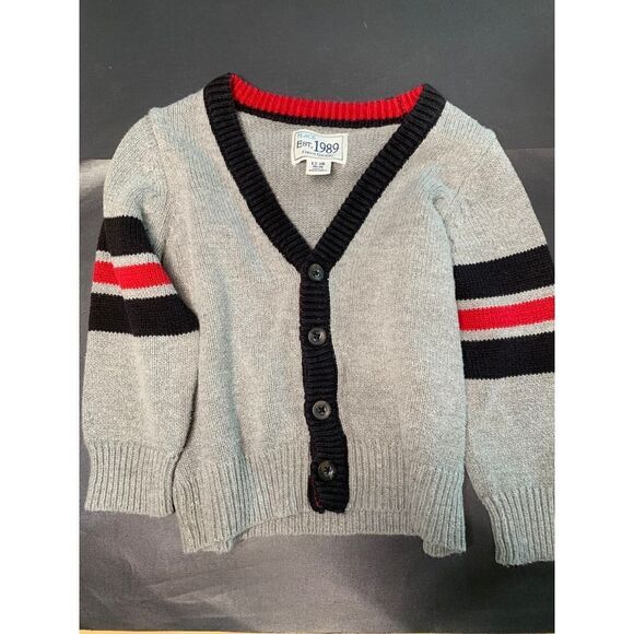 Vintage The Childrens Place Boys Sweater‎ Cardigan Size 12-18 Months EUC! - Picture 1 of 5